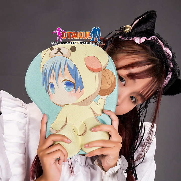 Lót Chuột 3D Kuroko - Oppai Mousepad