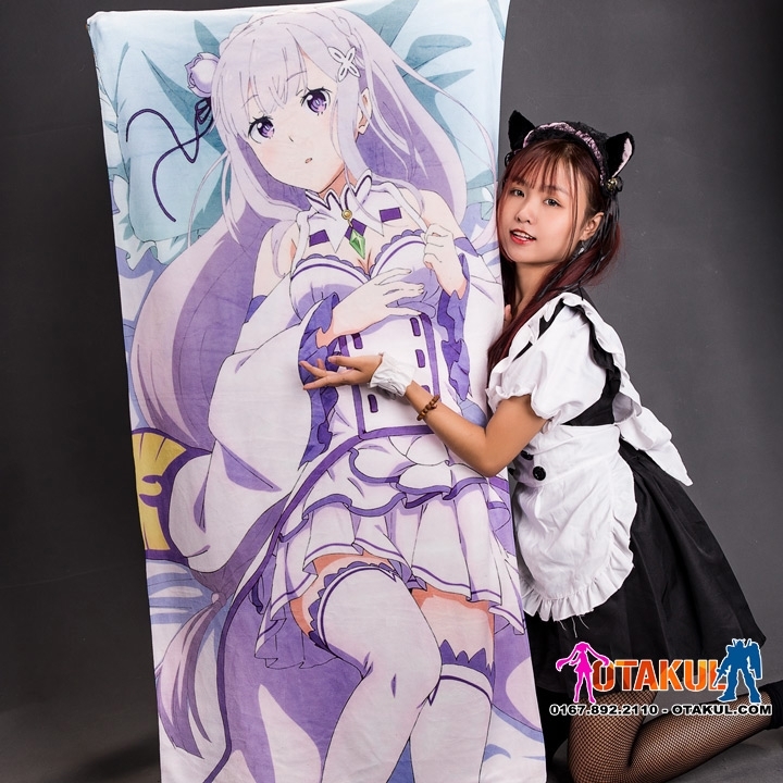 Khăn Tắm Anime Cỡ Lớn - Emilia