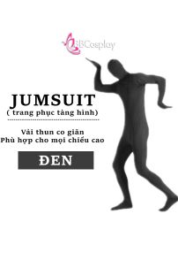 Tất cả sản phẩm Jumsuit Đen - Đồ Hung Thủ Conan Jumsuit Đen - Đồ Hung Thủ Conan