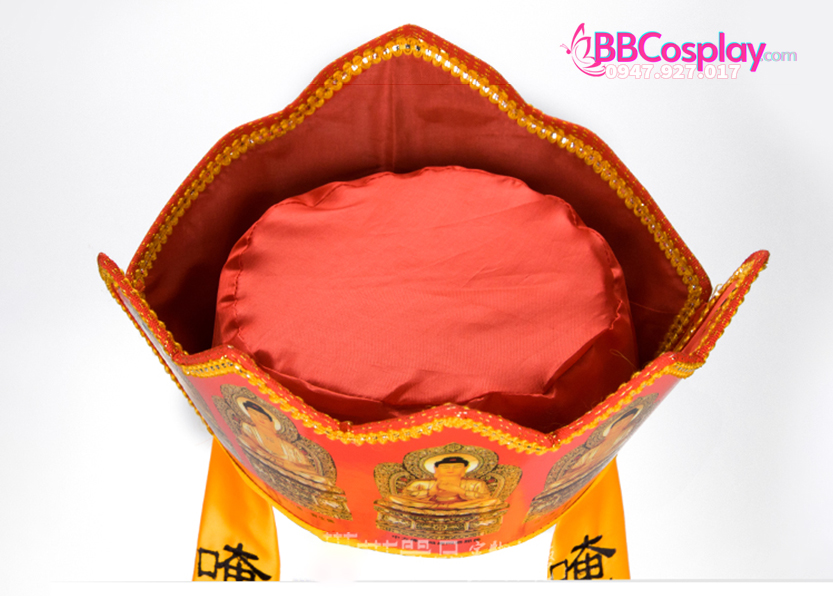 Nón Hòa Thượng - Mão Đường Tăng (Phong Cách Tây Du Ký)