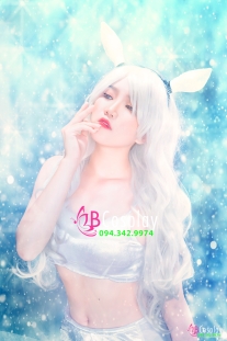 Trang Phục Noel 2 Mảnh Trắng Tuyết