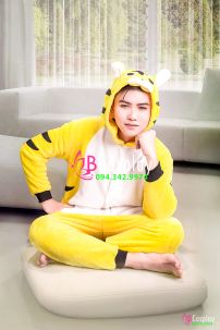 Trang Phục Thú Con Cọp Vàng
