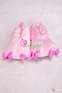 Dép Chân Thú Hồng