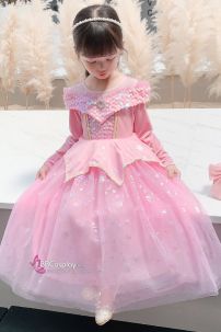 Đầm Công Chúa Disney Cho Bé Công Chúa Ngủ Trong Rừng