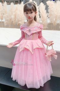 Đầm Công Chúa Disney Cho Bé Công Chúa Ngủ Trong Rừng