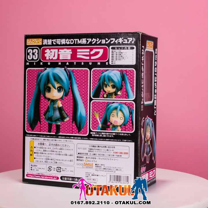 Mô Hình Nendoroid 033 - Miku Hatsune - Vocaloid