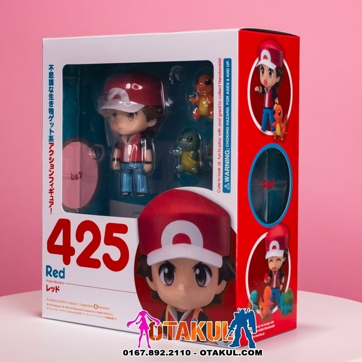 Mô Hình Nendoroid 425 - Red - Pokemon