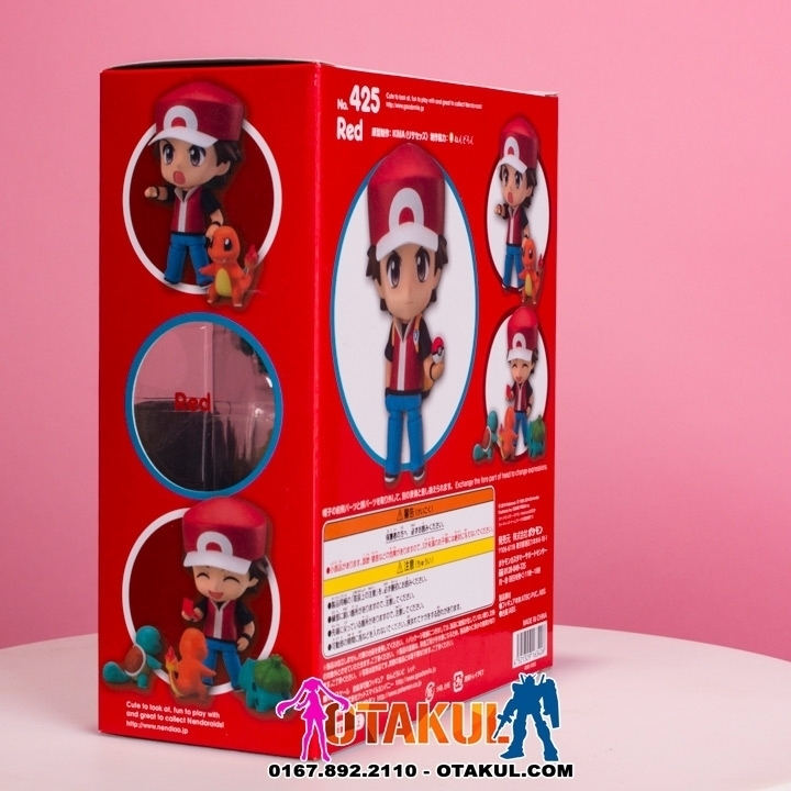 Mô Hình Nendoroid 425 - Red - Pokemon