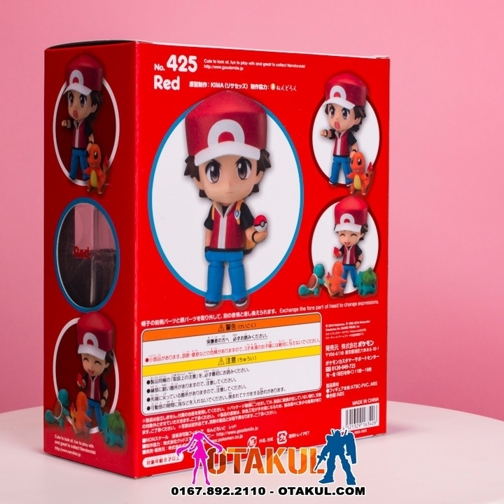 Mô Hình Nendoroid 425 - Red - Pokemon