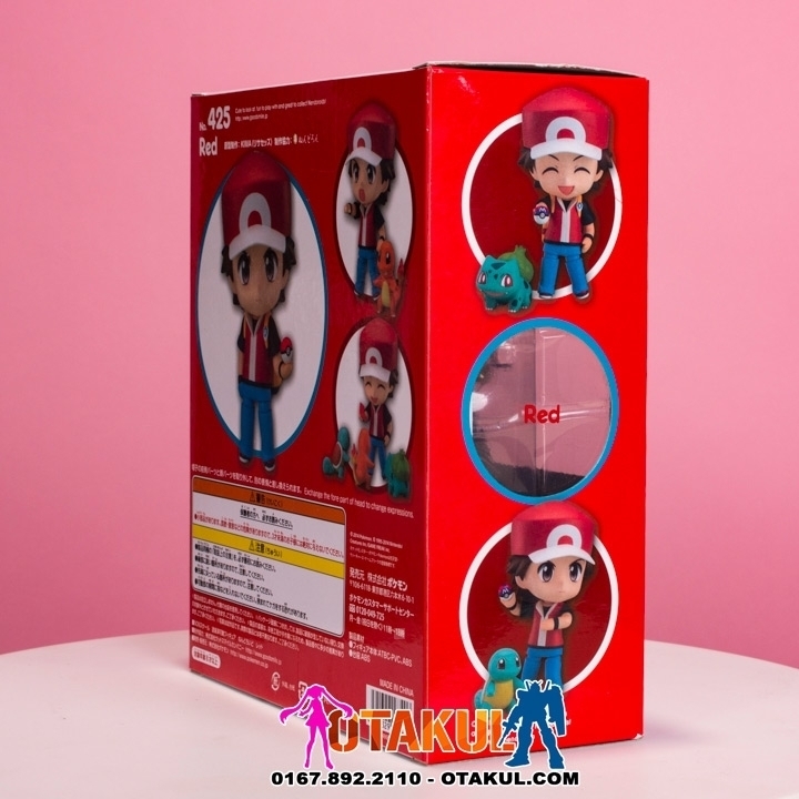 Mô Hình Nendoroid 425 - Red - Pokemon