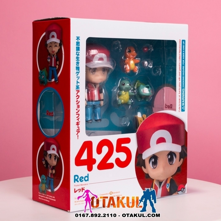 Mô Hình Nendoroid 425 - Red - Pokemon