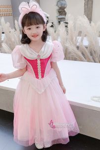 Đầm Công Chúa Aurora Cho Bé - Công Chúa Trong Sách