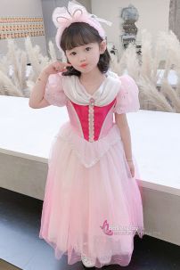 Đầm Công Chúa Aurora Cho Bé - Công Chúa Trong Sách