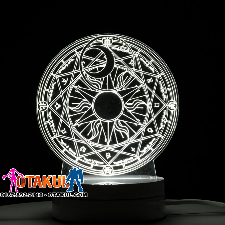 Đèn Ngủ Sakura - Trắng Vàng