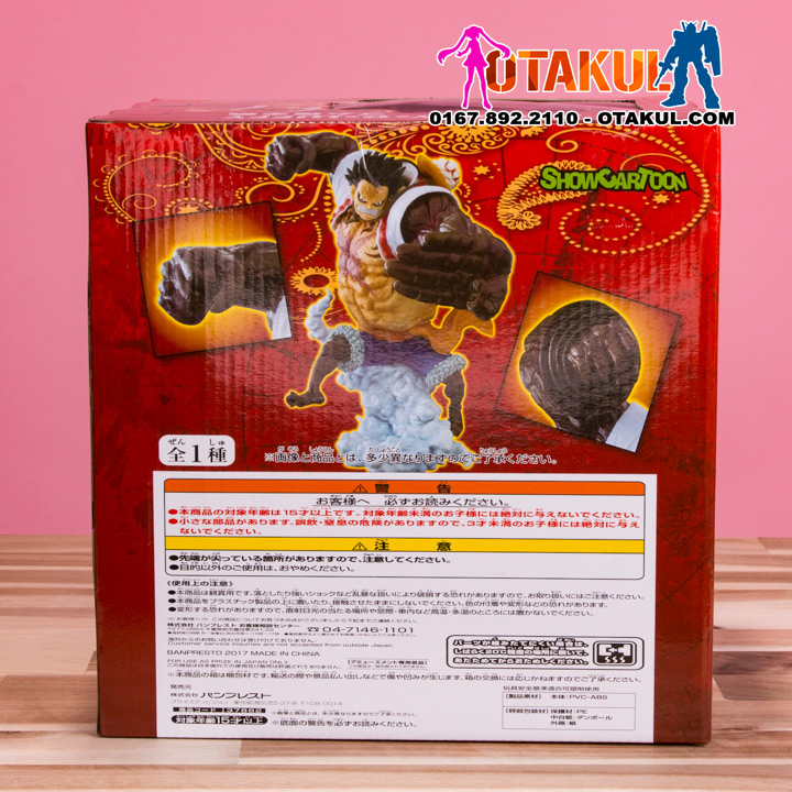 Mô Hình Luffy Gear 4 -Lớn- OnePiece