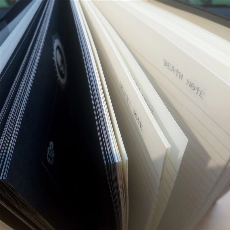 Sổ Tay Death Note Nhỏ - Cuốn Sổ Tử Thần Nhỏ Có Hộp Tặng Kèm Bút Lông Và Bookmark