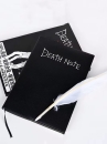 Sổ Tay Death Note Nhỏ - Cuốn Sổ Tử Thần Nhỏ Có Hộp Tặng Kèm Bút Lông Và Bookmark