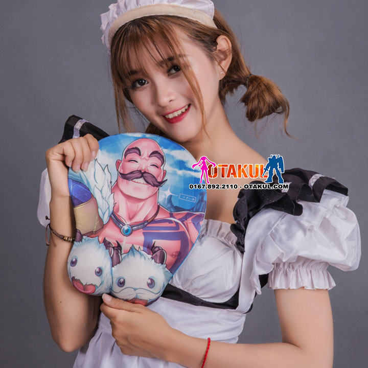 Lót Chuột 3D Braum- Oppai Mousepad