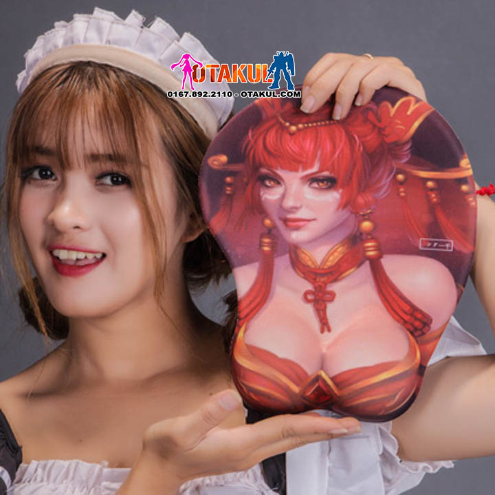 Lót Chuột 3D Original Character 3 - Oppai Mousepad