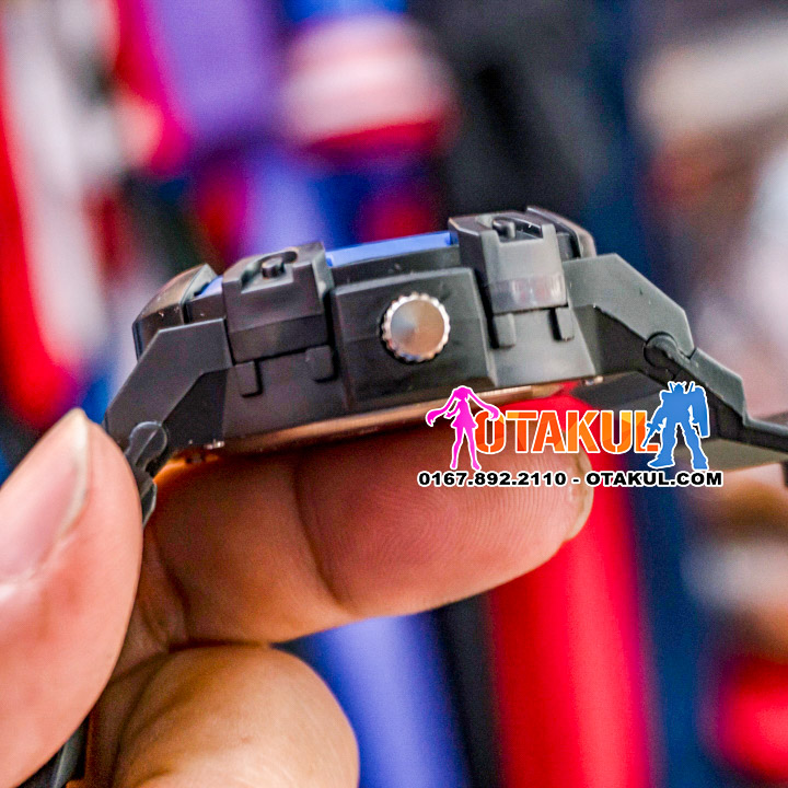 Đồng Hồ Conan Chống Nước Đen Xanh - Loại Có Lazer