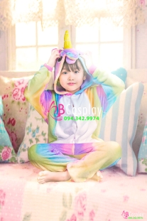 Đồ Thú Pony Cầu Vồng 120-130-140