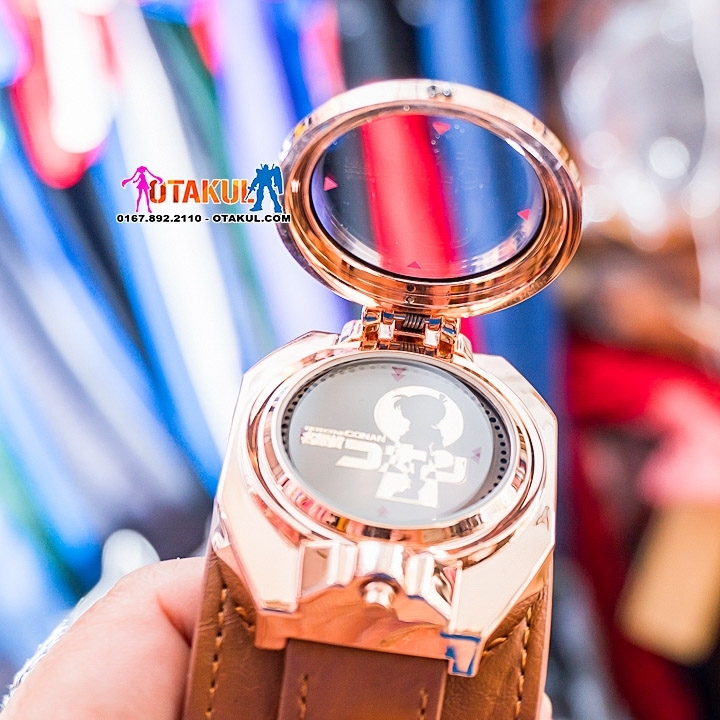 Đồng Hồ Conan - Màu Vàng Đồng - Loại Xịn