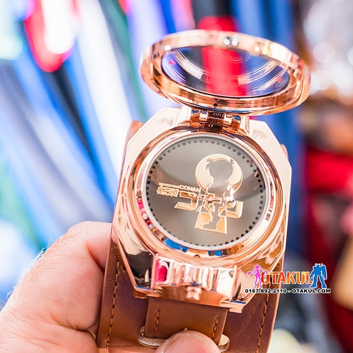 Đồng Hồ Conan - Màu Vàng Đồng - Loại Xịn
