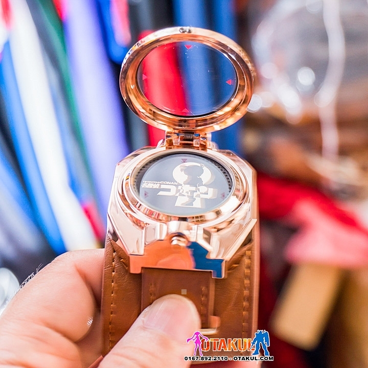 Đồng Hồ Conan - Màu Vàng Đồng - Loại Xịn