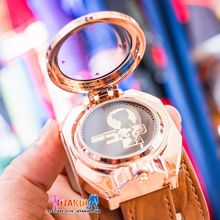 Đồng Hồ Conan - Màu Vàng Đồng - Loại Xịn