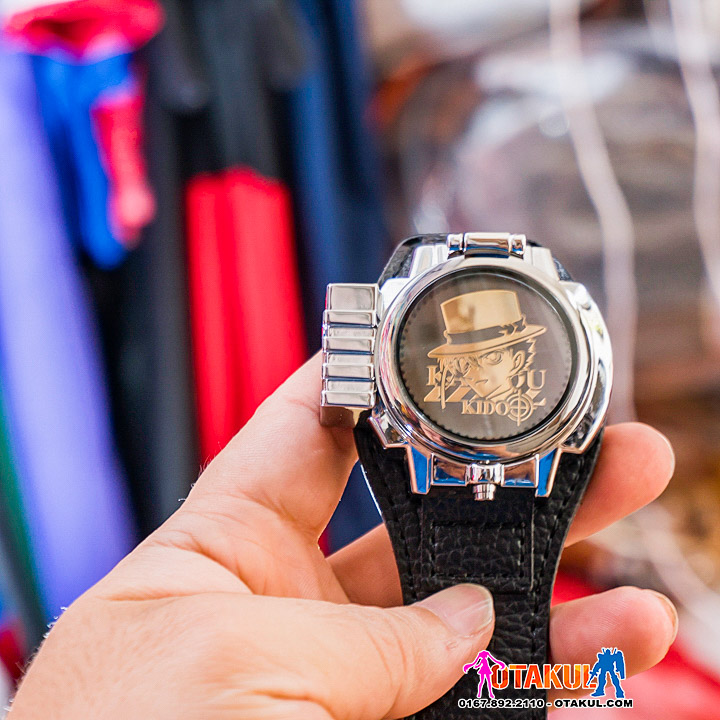 Đồng Hồ Conan - Màu Bạc - Loại Xịn