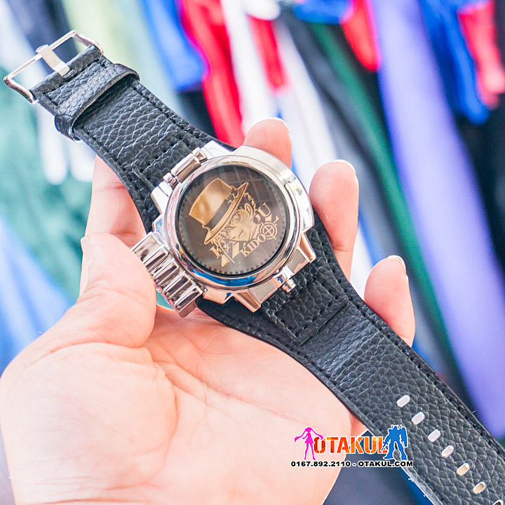 Đồng Hồ Conan - Màu Bạc - Loại Xịn