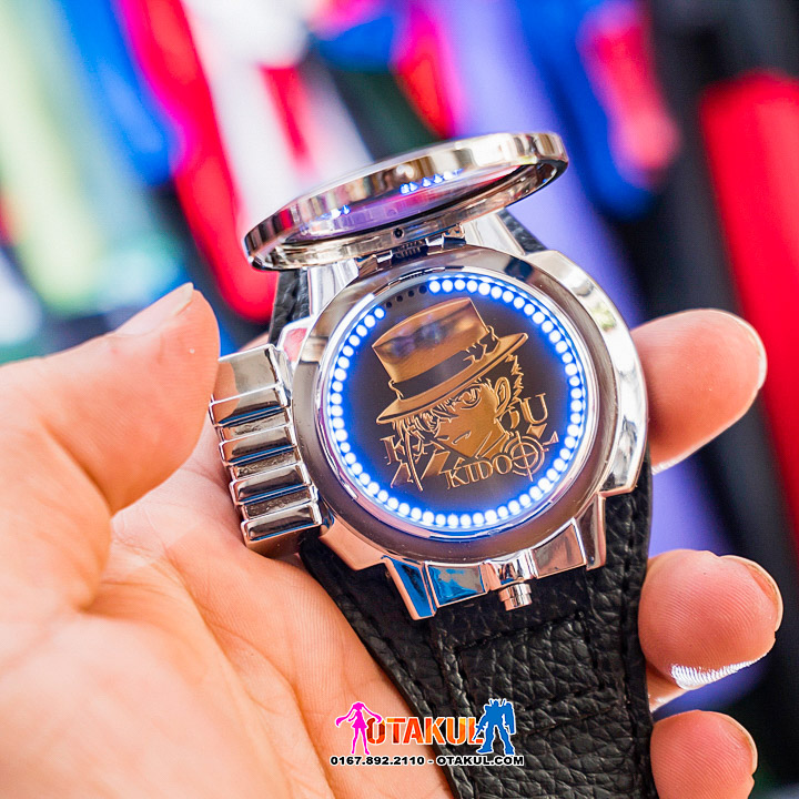 Đồng Hồ Conan - Màu Bạc - Loại Xịn