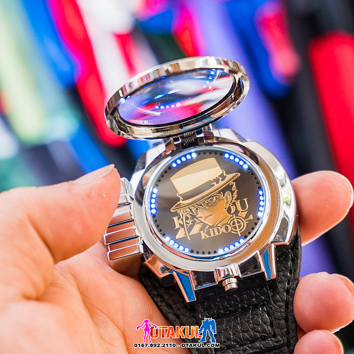 Đồng Hồ Conan - Màu Bạc - Loại Xịn