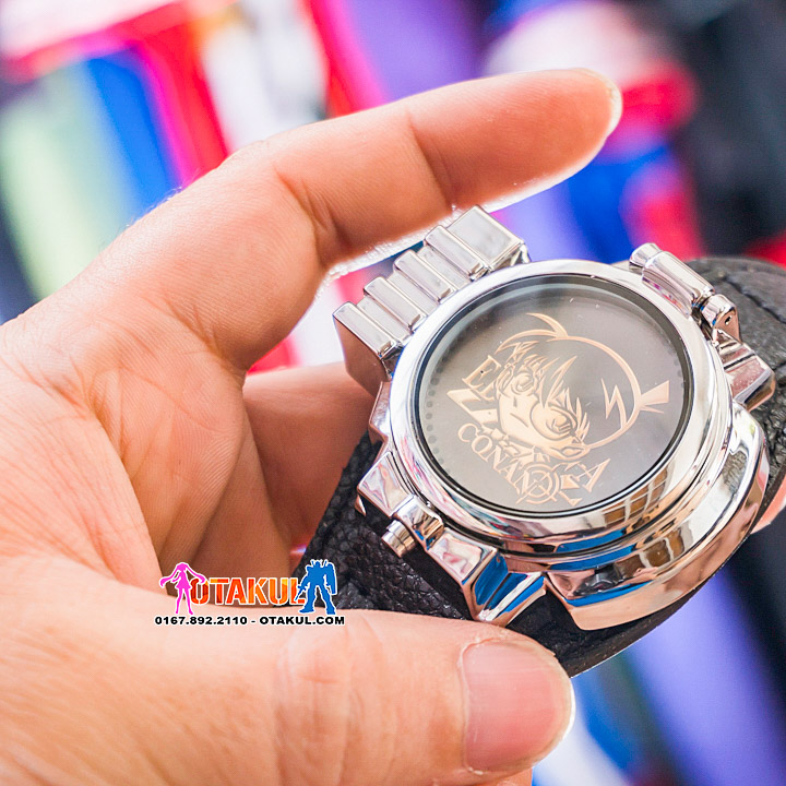 Đồng Hồ Conan - Màu Bạc - Loại Xịn