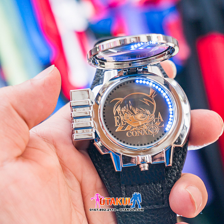 Đồng Hồ Conan - Màu Bạc - Loại Xịn