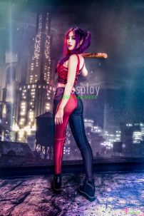 Đồ Harley Quinn Đỏ Đen