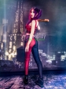Trang Phục Harley Quinn Đỏ Đen