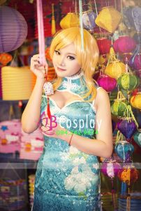 Trang Phục Cosplay Eli (Sườn Xám)