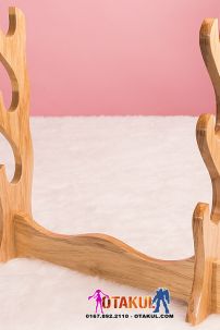 Giá Để Kiếm Gỗ Vàng Tự Nhiên Nguyên Khối 3 Tầng