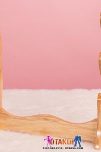 Giá Để Kiếm Gỗ Vàng Tự Nhiên Nguyên Khối 3 Tầng