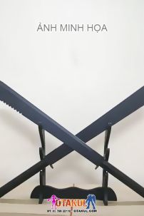 Giá Để Kiếm Gỗ Vàng Tự Nhiên Nguyên Khối 3 Tầng