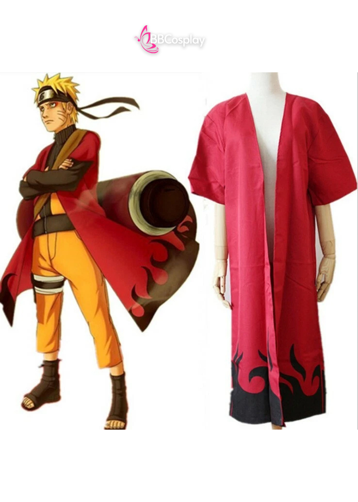 Áo Khoác Hiền Nhân Của Uzumaki Naruto (NARUTO)