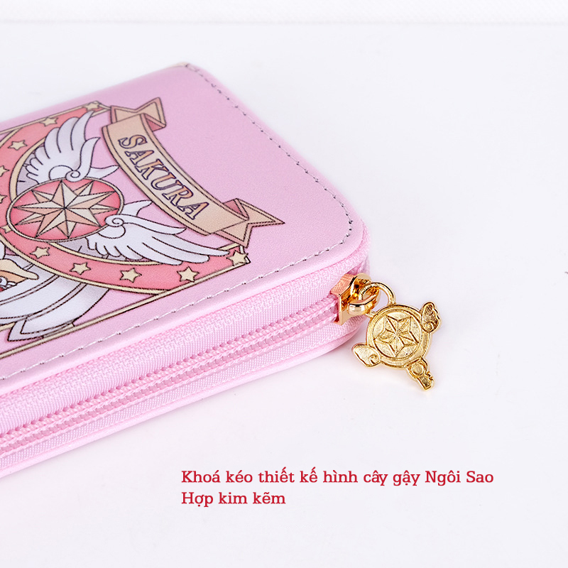 Ví Sakura Loại - Bóp Sakura Dây Kéo