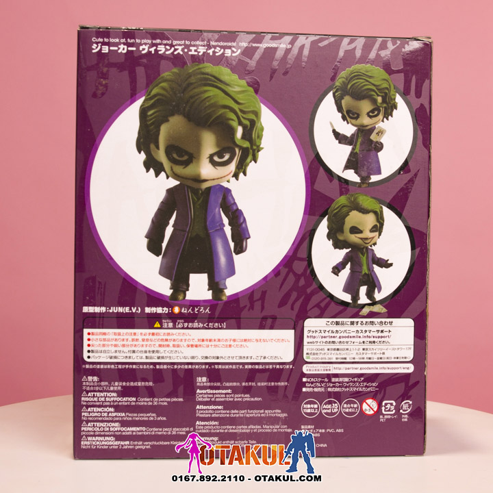 Mô Hình Nendoroid 566 - The Joker: Villain