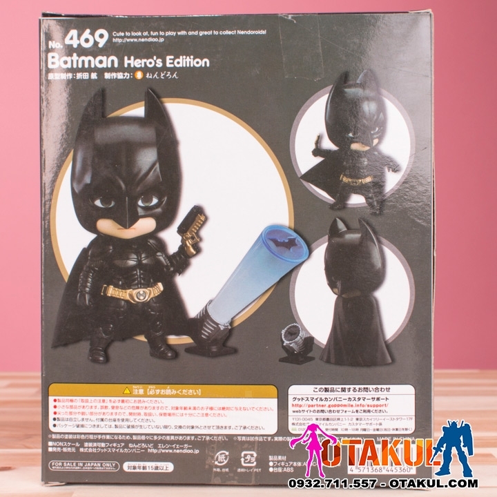 Bạn Muốn Mô Hình Nendoroid 469 - Nendoroid Batman Đẹp Giá Tốt Nhất?