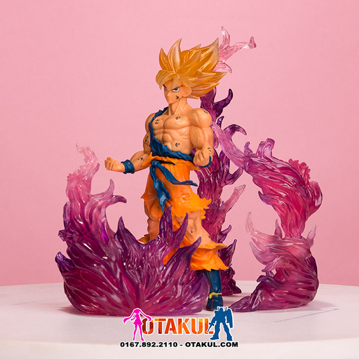 Hiệu Ứng Lửa Cho Figure - Tím