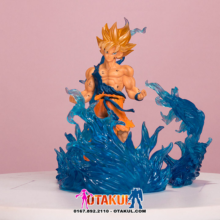 Hiệu Ứng Lửa Cho Figure - Xanh