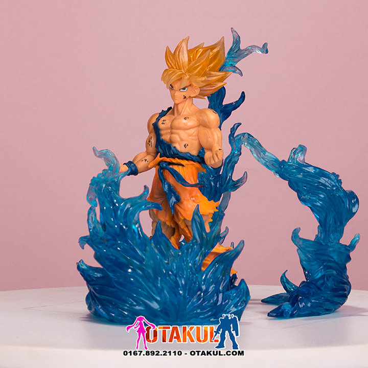 Hiệu Ứng Lửa Cho Figure - Xanh