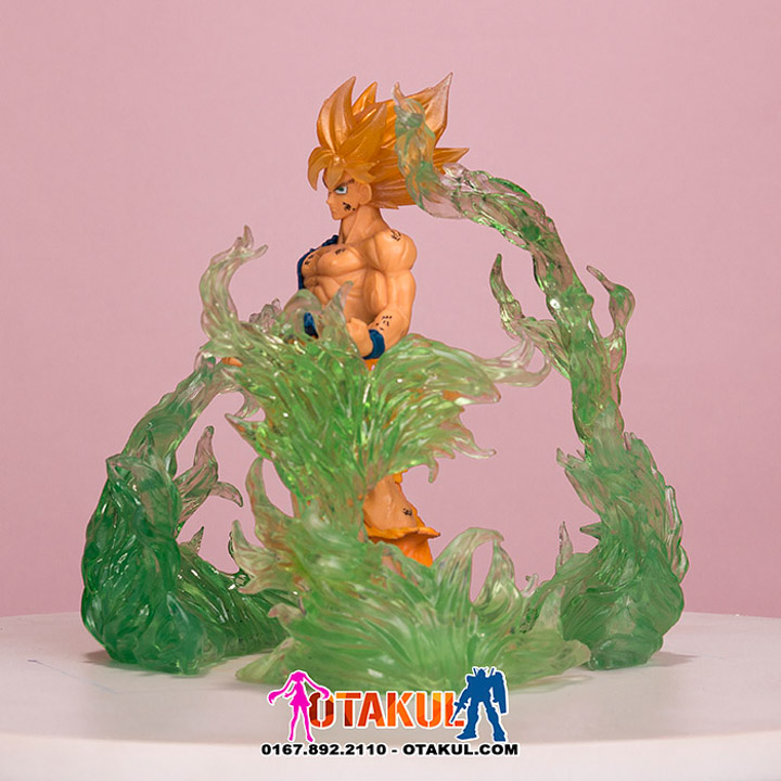 Hiệu Ứng Lửa Cho Figure - Xanh Lá