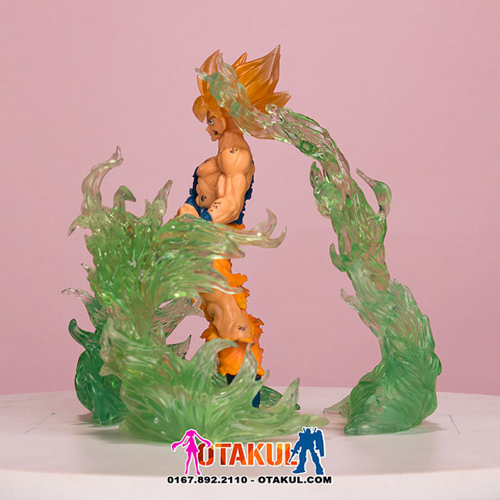 Hiệu Ứng Lửa Cho Figure - Xanh Lá